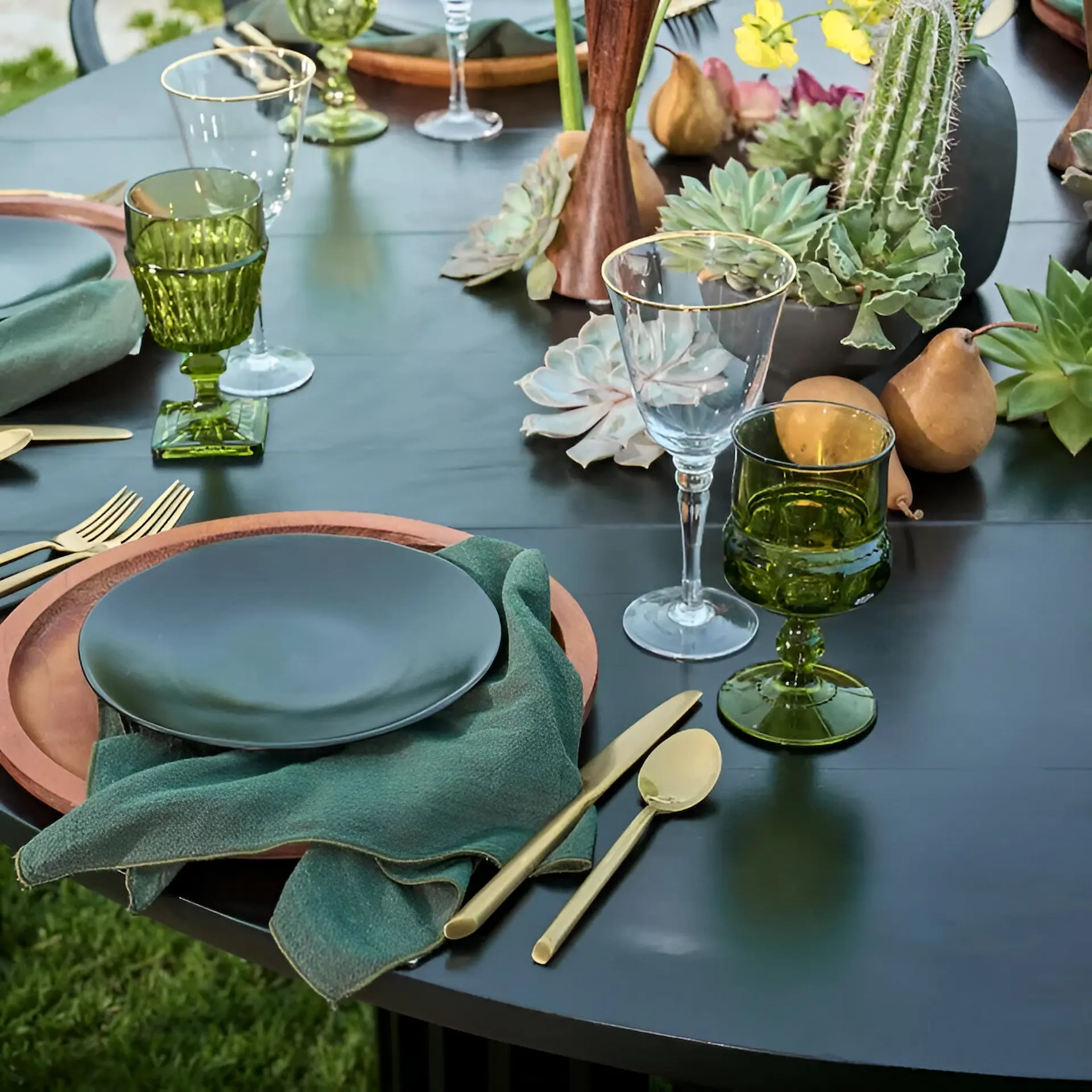 Elegante mesa de ceremonia en el Waldorf Astoria Cancún